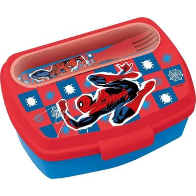 Lunchtrommel met accessoires Spider-Man CZ11272 Plastic