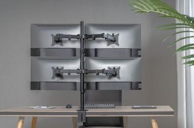 Equip 650159 monitorarm Zwart