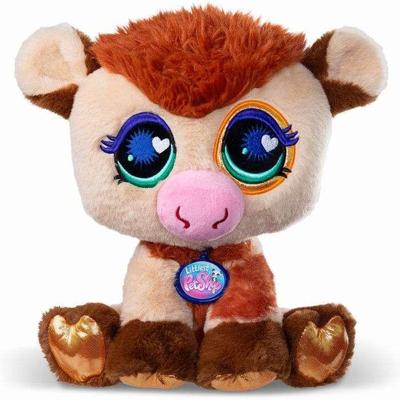 Deluwe knuffels - LITTLEST PET SHOP - BF00666 - Koe - 25 cm