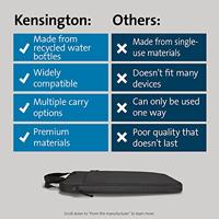Kensington Eco-Friendly sleeve voor 14 inch laptops, zwart - thumbnail