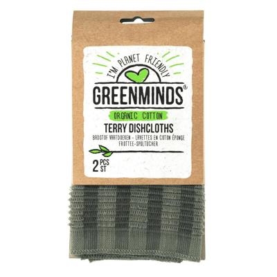 Greenminds badstof vaatdoeken 2st Greenminds badstof vaatdoeken 2st