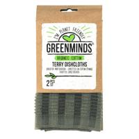 Greenminds badstof vaatdoeken 2st - thumbnail