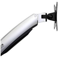 SpeaKa Professional SP-MM-730 Monitor-wandbeugel 1-voudig 43,2 cm (17) - 68,6 cm (27) Zwart/zilver In hoogte verstelbaar, Kantelbaar en zwenkbaar, Draaibaar - thumbnail
