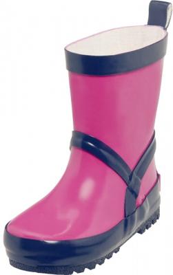 Playshoes regenlaarzen uni Fuchsia Marine Streep-30-31