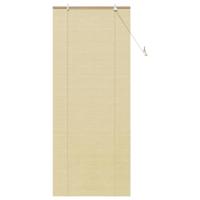 Raambuiten & Gordijnen met gordijnen Naturel 90 x 220 cm Bamboe - thumbnail