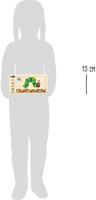 Small Foot rupsje nooitgenoeg lagenpuzzel, 36dlg. - thumbnail