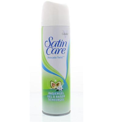 Gillette Gillette Satin Care Scheergel Avocado twist - 200 ml