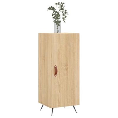 Dressoir 34,5x34x90 cm bewerkt hout sonoma eiken
