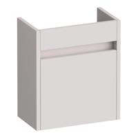 Brauer Adore Fonteinkast - 40 cm - met 1 Deur Greeploos Rechtsdraaiend - Mat Zand - thumbnail