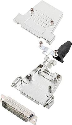 encitech DTSL37-SJSRG-T-DMP-W-K 6355-8087-24 D-sub male connectorset 180 ° Aantal polen: 37 Soldeerkelk 1 stuk(s)