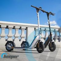 Elektrische scooter - BEEPER - 500W - 10- 36V - 7,5Ah - Zwart - thumbnail