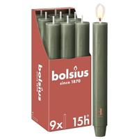 Bolsius tafelkaars xl 230/30 fris olijf - thumbnail