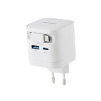 Intenso Intenso Power Adapter W65ACIC GaN white USB-oplader 65 W 1x USB-C Wit Thuis - thumbnail