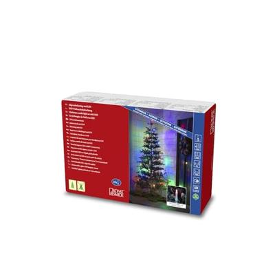 Konstsmide LED Kerstboomverlichting 4,5 V Lichtketting Meerkleurig
