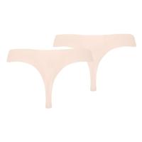 2-pack naadloze dames strings - Invisible - Seamless dames onderbroek microfiber - thumbnail