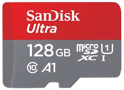 Sandisk microSDXC geheugenkaart - 128GB - Mobile Ultra Sandisk microSDXC geheugenkaart - 128GB - Mobile Ultra