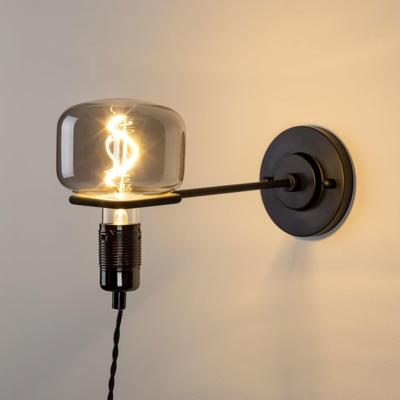 Zuiver Wandlamp 'Hazy' kleur Zwart