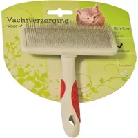 Kattenborstel slicker soft large Vachtverzorging-kat Gebr. de Boon - Gebr de boon - thumbnail