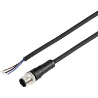 TRU COMPONENTS TC-12833028 Sensor/actuator aansluitkabel M12 Aantal polen (sensoren): 4 Stekker, recht 2 m 1 stuk(s) - thumbnail