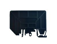 Weidmüller 1070100000 Afsluitplaat Beige 20 stuk(s) - thumbnail