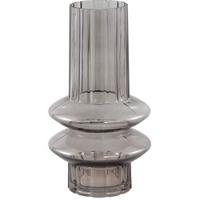 PTMD vaas norah grijs glas l 30 cm | 6 stuks - thumbnail