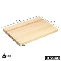Blackwell Houten Snijplank - Met Greep - Essenhout - 60 x 40 x 4 cm - thumbnail