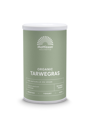 Mattisson HealthStyle Biologische Tarwegras Poeder Mattisson HealthStyle Biologische Tarwegras Poeder