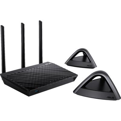 ASUS RT-AC66U B1 draadloze router Dual-band (2.4 GHz / 5 GHz) Gigabit Ethernet Zwart