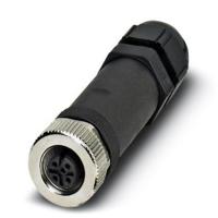 Phoenix Contact 1556838 Sensor/actuator connector, niet geassembleerd M12 Aantal polen (sensoren): 5 Bus, recht 1 stuk(s) - thumbnail