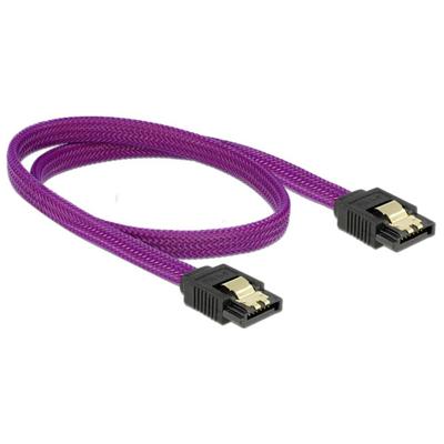 Delock HDD Aansluitkabel 0.5 m Violet