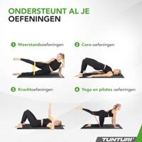 Tunturi Outdoor Fitnessmat l zwart l 120 x 61 x 0.6 cm - thumbnail