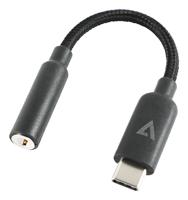 USB-C-adapter V7 V7UCAUDIO-BLK - thumbnail