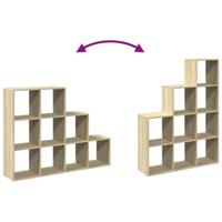 Kamerscherm / boekenkast 137,5x29x103,5 cm hout sonoma eiken - thumbnail