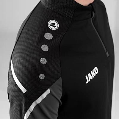 JAKO 8622 Ziptop Performance - Zwart/Antra Light - S