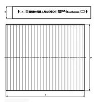 Interieurfilter LA395 - thumbnail