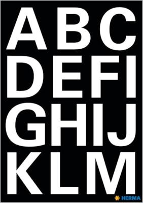 Merkloos Overige merken - - witte letters a-z 25mm