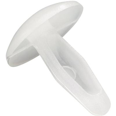 PB Fastener 254-0001-000 254-0001-000 Splijtnagel Schachtdiameter 4.8 mm Zwart 1 stuk(s)