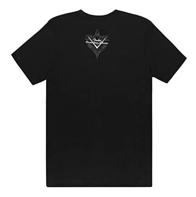 Fender Custom Shop Pinstripe T-Shirt Black L