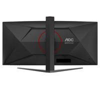 AOC Gaming CU34G4-34 inch Quad HD-monitor, 180 Hz, 1 ms, FreeSync Prem., HDR10 (2560 x 1440, 1 x HDMI 2.0, 1 x DisplayPort 1.4) zwart-rood - thumbnail