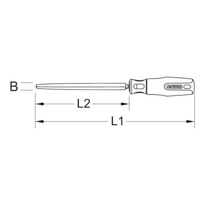 KS Tools 1502241 150.2241 Houtschraper (driehoek)