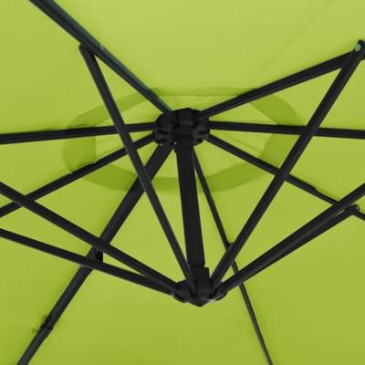 VidaXL Wandparasol 290 cm appelgroen