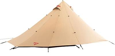Spatz Wigwam 5 Btc Familietent Trekkerstent Brown Sand