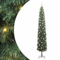 VidaXL Kunstkerstboom groen 270 cm pvc en staal en kunststof - thumbnail