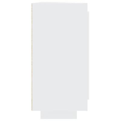 Dressoir 92x35x75 cm bewerkt hout wit