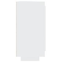 Dressoir 92x35x75 cm bewerkt hout wit - thumbnail
