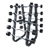 Lifemaxx LMX1069 Barbbell Rack voor 10 Fixed Barbbells - thumbnail