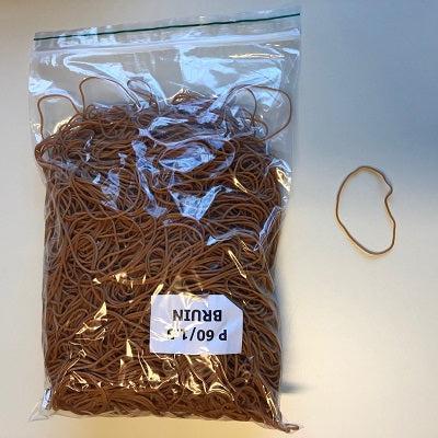 Elastiekjes breed 1,5mm nr.22 pak 1kg