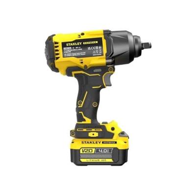 Stanley FATMAX SFMCF940M1 18V V20 Accu Slagmoersleutel | 18V 4,0Ah accu | In Transporttas - SFMCF940M1-QW Stanley FATMAX SFMCF940M1 18V V20 Accu Slagmoersleutel | 18V 4,0Ah accu | In Transporttas - SFMCF940M1-QW