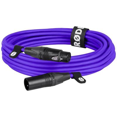 Rode XLR-6M Purple premium XLR-kabel 6 meter