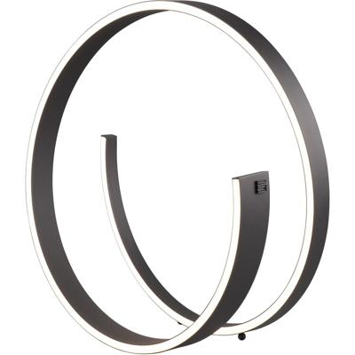 LED Tafellamp - Cinque Cinardi - 1 Lichtpunt van 21 Watt - Dimbaar - Aanpasbare Lichtkleur - Mat Zwart - Metaal